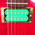 Used Ibanez Joe Satriani with Dimarzio Pickups Super S Electric Guitar Red 6-String 40042-S000266051 View 21