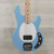 Used Sterling By Music Man StingRay RAY4 Bass Guitar - Chopper Blue 40112-S000181354 View 1