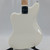 Used Squier MINI JAZZMASTER Offset Double Cutaway Electric Guitar White 6-String 40081-S000113216 View 4