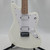 Used Squier MINI JAZZMASTER Offset Double Cutaway Electric Guitar White 6-String 40081-S000113216 View 1