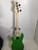 Used Squier SONIC P BASS P Type Bass Guitar Green 4-String 40107-S000155951 View 6