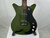 Used Danelectro 59M BLACKOUT NOS+ Double Cut Electric Guitar Green 6-String 40012-S000310167 View 1
