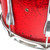 Used Ludwig KEYSTONE FIELD SNARE/TOM Vintage Floor Tom Red 15" View 4