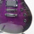 Used LTD EC-401FM LP Type Electric Guitar Purple 6-String 40042-S000266338 View 7
