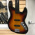 Used Squier VINTAGE MODIFIED FRETLESS J BASS J Type Bass Guitar Sunburst 4-String 41125-S000040988 View 1