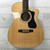 Used Guild F-130CE Solid Top Acoustic/Electric Guitar Natural 40051-S000117755 View 1