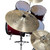 Used Tama IMPERIALSTAR 5PC KIT W/ ALL Drum Shells and Hardware Red 40090-S000082399 View 4