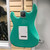 Used Squier BULLET STRAT S Type Electric Guitar Green 6-String 41125-S000041003 View 4