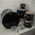 Used Yamaha 5pc Rock Tour Custom Drum Shell Kit Black Rainbow Sparkle 40015-S000335178 View 1