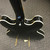 Used Gibson ES-335 GLOSS Semi-Hollow Electric Guitar Black 6-String 41125-S000041019 View 12