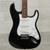 Used Squier Bullet Strat Electric Guitar Black 40015-S000335209 View 1