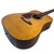 Used Ibanez P5FL LEFT-HANDED DREAD Solid Top Acoustic Guitar Natural 40090-S000082473 View 3