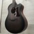 Used Ibanez AAM70CE Solid Top Acoustic Guitar Black 40015-S000335234 View 5