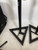 Used On Stage MONITOR STANDS PAIR Speaker Stand 40107-S000156151 View 3