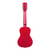 New Kala Ritzy Red Sparkle Concert Ukulele 41117-GU1KA-SPRK-RED View 4