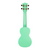 New Kala Sea Foam Green Soprano Recycled Waterman Ukulele 41117-GU1KA-WMS-GN-S View 4