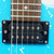Used Lyon L115 LP Type Electric Guitar Blue 6-String 40042-S000266853 View 20
