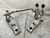 Used Axis LONGBOARD DOUBLE KICK PEDAL Kick Drum Pedal 40012-S000310565 View 1
