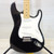Used Squier STANDARD STRATOCASTER Electric Guitar Black 6-String 41108-S000064253 View 2