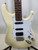 Used Squier AFFINITY STRAT HSS S Type Electric Guitar White 6-String 40107-S000156214 View 1