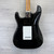 Used Squier BY FENDER STRAT S Type Electric Guitar Black 6-String 41124-S000209596 View 6