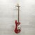Used Samick Greg Bennett Fairline Bass Guitar Red 40015-S000335498 View 7