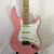 Used Kiesel BOLT-V S Type Electric Guitar Pink 6-String 41128-S000111078 View 1