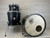Used SJC Custom Tour Series 3PC Shells Drum Shell Kit Black 41124-S000209648 View 1