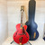 Used D'Angelico DELUXE EXL MATTE RED Electric Guitar Red 6-String 41108-S000064338 View 17
