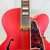 Used D'Angelico DELUXE EXL MATTE RED Electric Guitar Red 6-String 41108-S000064338 View 5
