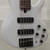 Used Yamaha TRBX505 Bass Guitar Trans White 40015-S000335592 View 8