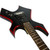 Used BC Rich RED BEVEL WARLOCK Electric Guitar Black 40090-S000082647 View 5