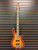Used Schecter OMEN EXTREME 4 Bass Guitar Cherry Sunburst 4-String 41116-S000051407 View 3