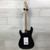 Used Squier By Fender Strat Electric Guitar Black 40051-S000117945 View 4