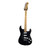 Used Fender MIM STRATOCASTER Electric Guitar Black 6-String 40083-S000155869 View 2