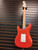 Used Fender 2021 MIM ROAD WORN STRATOCASTER Electric Guitar Red 6-String 41116-S000051443 View 6