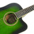 Used Oscar Schmidt OD312CE 12 STRING Acoustic Guitar Transparent Green 40090-S000082707 View 4