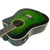 Used Oscar Schmidt OD312CE 12 STRING Acoustic Guitar Transparent Green 40090-S000082707 View 6