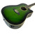 Used Oscar Schmidt OD312CE 12 STRING Acoustic Guitar Transparent Green 40090-S000082707 View 3