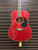 Used DIXON DG18MR Acoustic Guitar Red 41116-S000051458 View 2