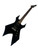 Used BC Rich BRONZE SERIES WARLOCK Electric Guitar Black 40090-S000082723 View 2