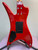 Used Hondo H-2 UGLY BETTY Vintage Pointy Electric Guitar Red 6-String 41129-S000015936 View 6