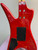 Used Hondo H-2 UGLY BETTY Vintage Pointy Electric Guitar Red 6-String 41129-S000015936 View 12