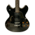 Used Oscar Schmidt DELTA KING OE-30 Semi-Hollow Electric Guitar Black 6-String 40009-S000312324 View 2