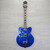 Used Ibanez Artcore AFD75T Hollowbody Blue Sparkle 2014 41124-S000209869 View 3