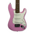 Used Squier MINI STRAT S Type Electric Guitar Pink 6-String 41120-S000036593 View 1