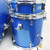 Used Ludwig Element Evolution 5 Piece W/ Hardware Drum Shells and Hardware Blue 40042-S000267892 View 4