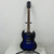 Used Crescent SG Copy Electric Guitar Blue 6-String 40042-S000267907 View 2