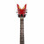 Used Dean HOLLYWOOD Z Pointy Electric Guitar Red 6-String View 2