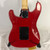 Used PARTS CASTER S Type Electric Guitar Red 6-String 41128-S000111357 View 6